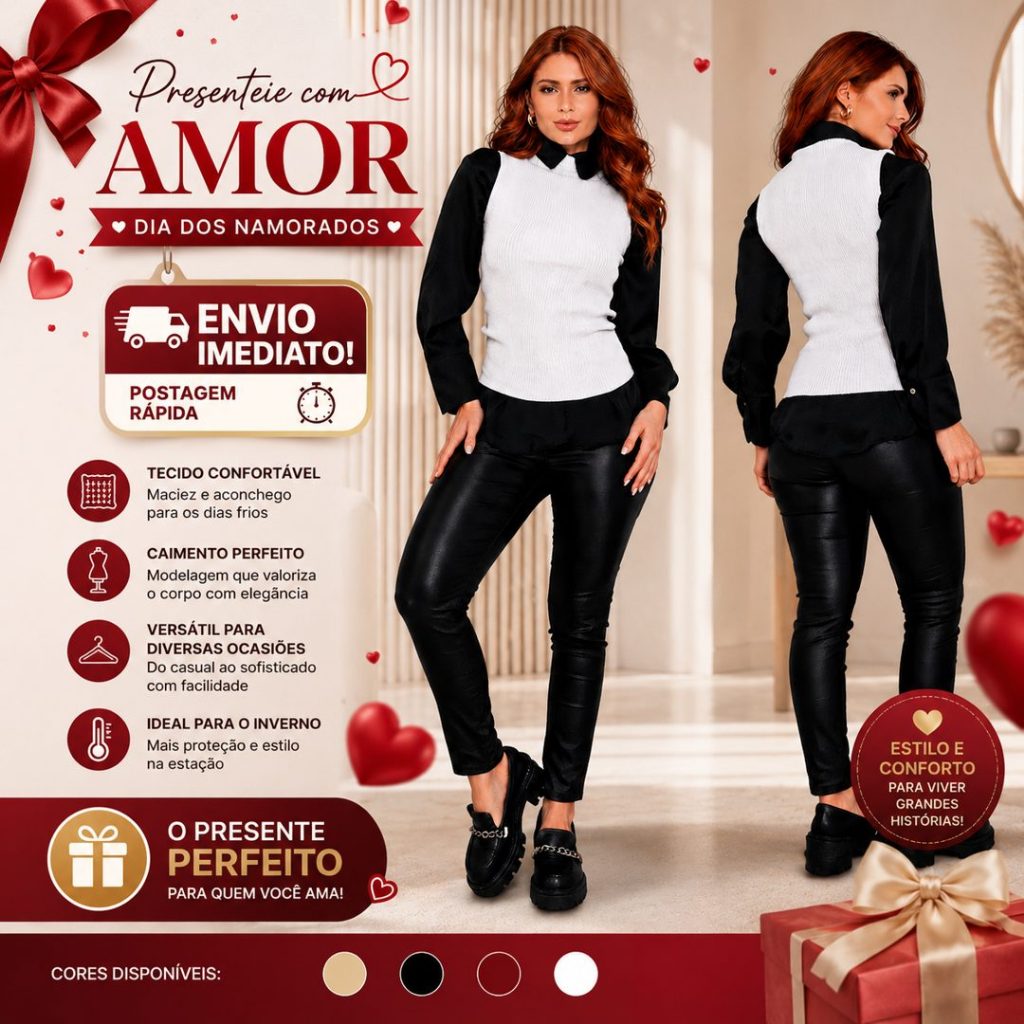 Colete Feminino Tricô Canelado  Look Elegante, Co