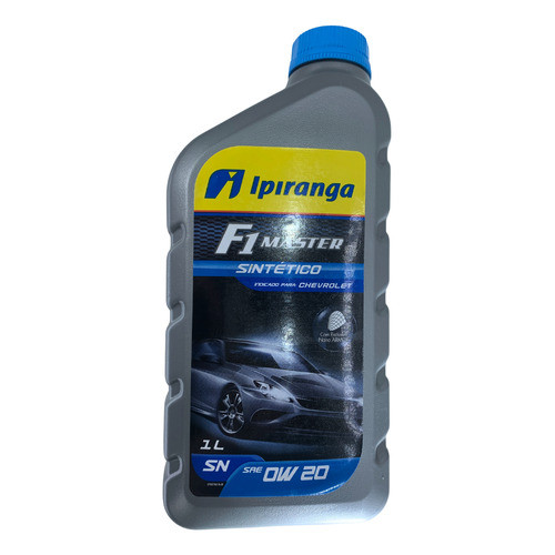 1 Litro Oleo Motor Ipiranga F1 Master Sintético 0