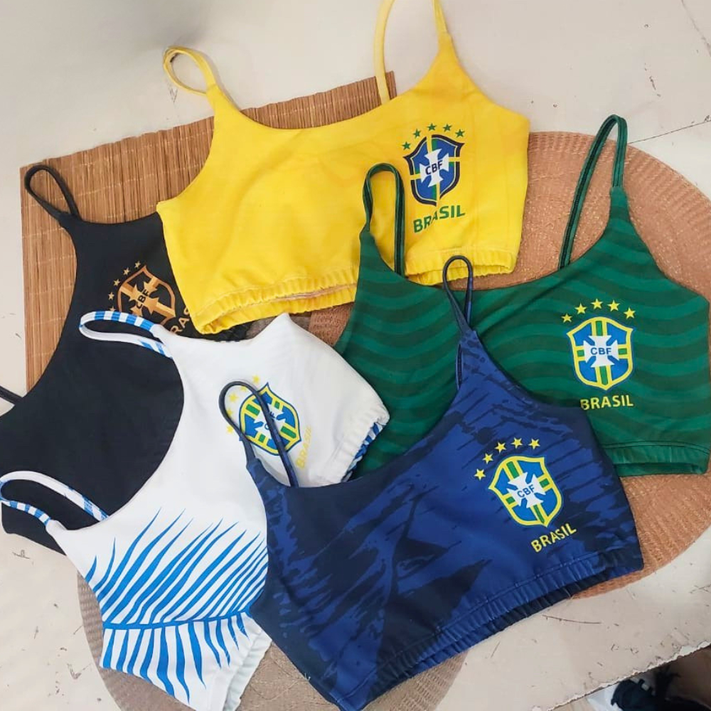 Top Cropped Blusinha Frente Forrada Personalizado