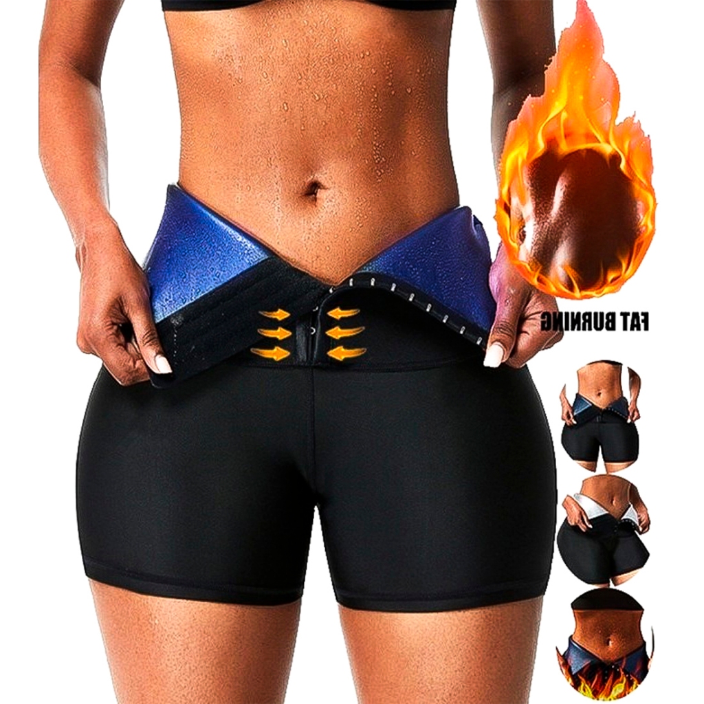 Short Bermuda Sauna Emagrecimento Body Shaper Quei