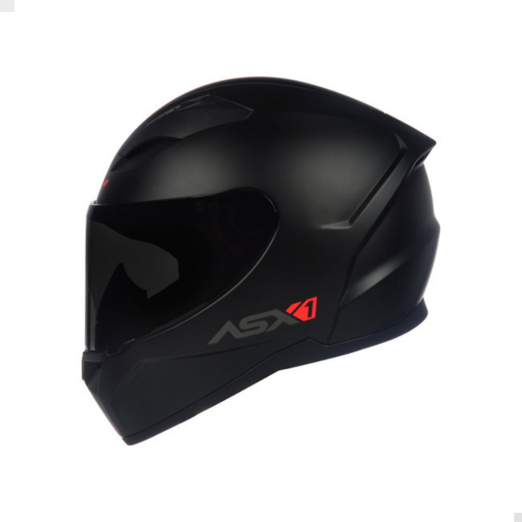 Capacete para moto integral ASX City Preto fosco