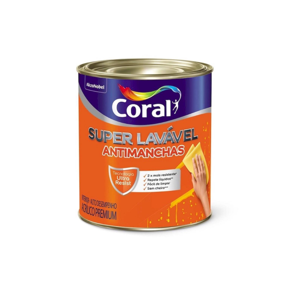 Tinta Acrílica Externa Super Lavável Branco 3.6 