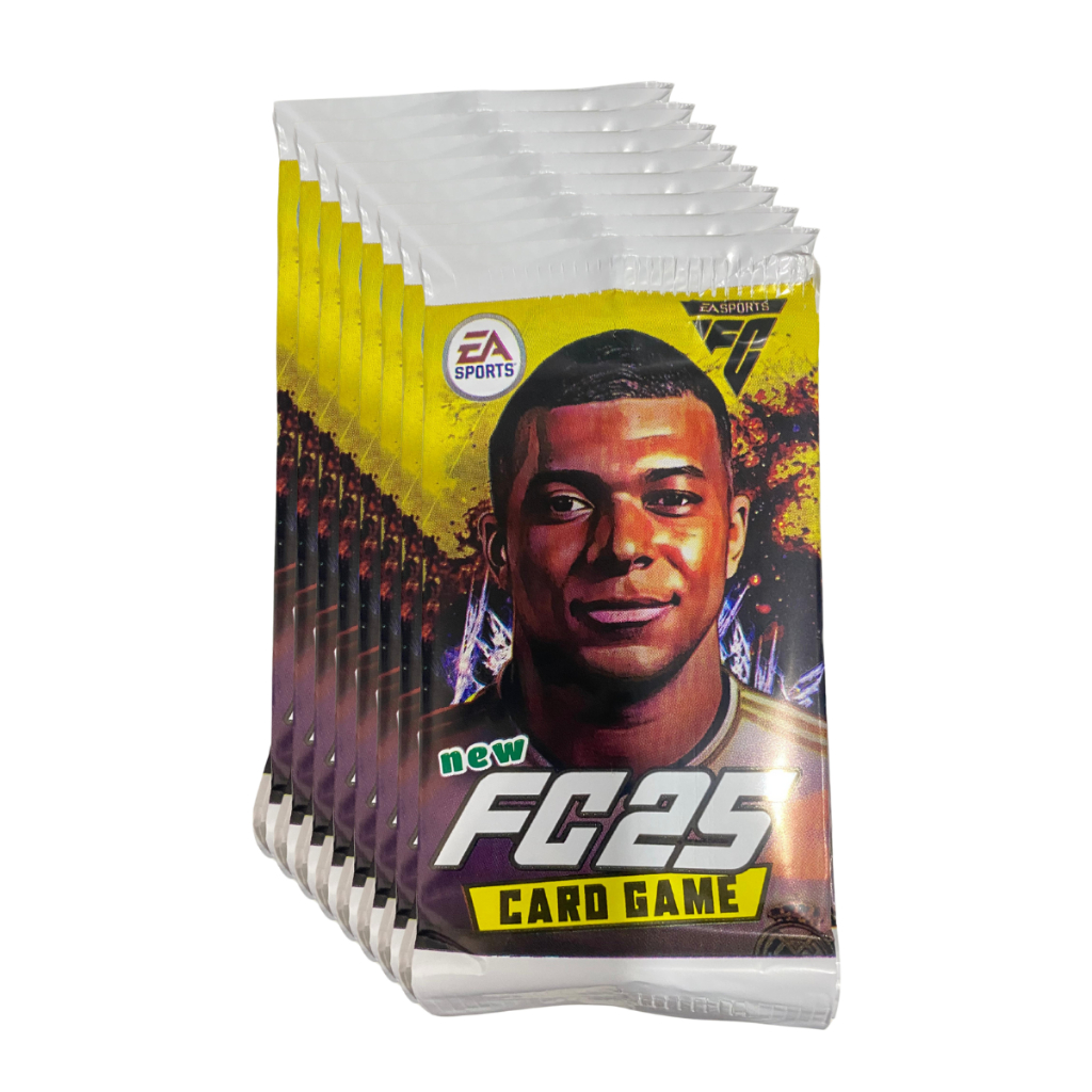 Kit 200 Cards FC25 Fifa 25 Mbappe 50 Pacotinhos/En
