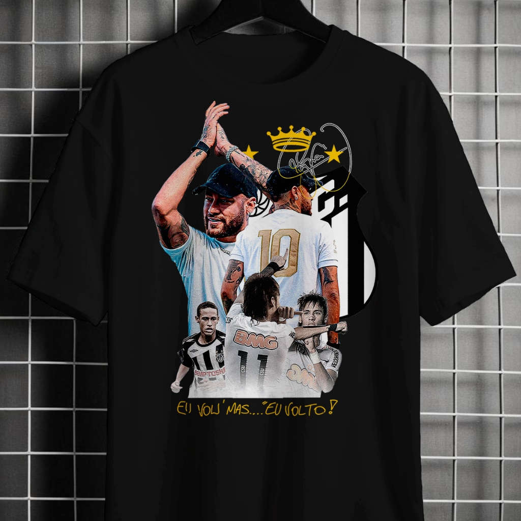 Camiseta Unissex Graphic Neymar JR Volta ao Santos