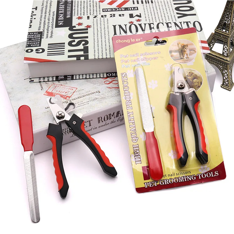 Kit para Unhas com Alicate e Lixa para Animais  Ta