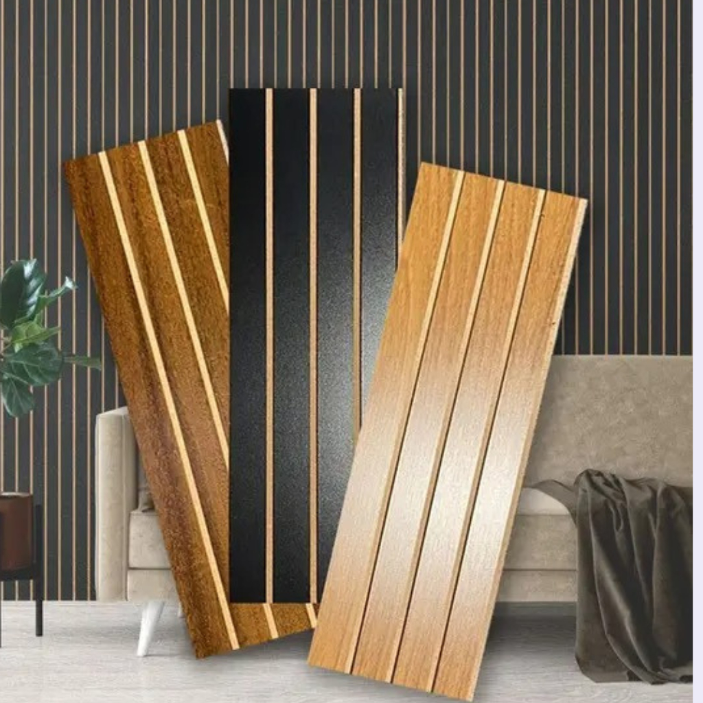 Kit 5, 10, 20 Revestimentos Ripados Placa Painel d