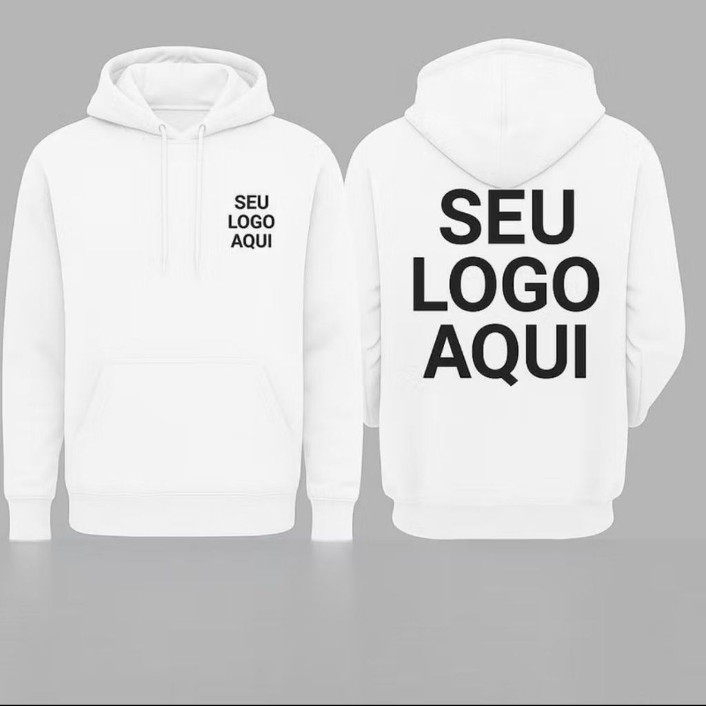 Moletom Canguru Personalizado Sua Arte Aqui | Esta