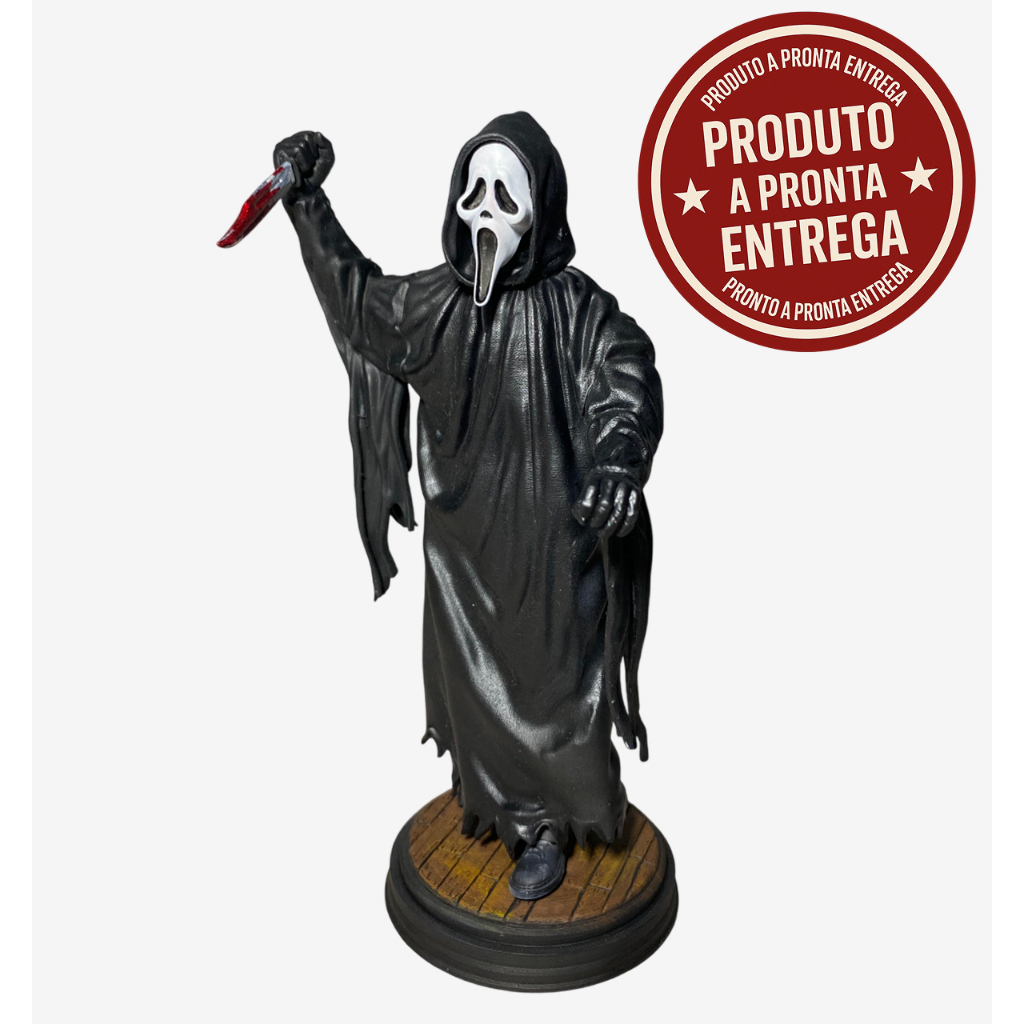 Boneco Colecionável Action Figure Ghostface Screa
