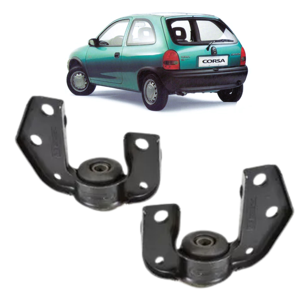 Kit Par Suporte Barra Tensora Morceguinho Corsa 1
