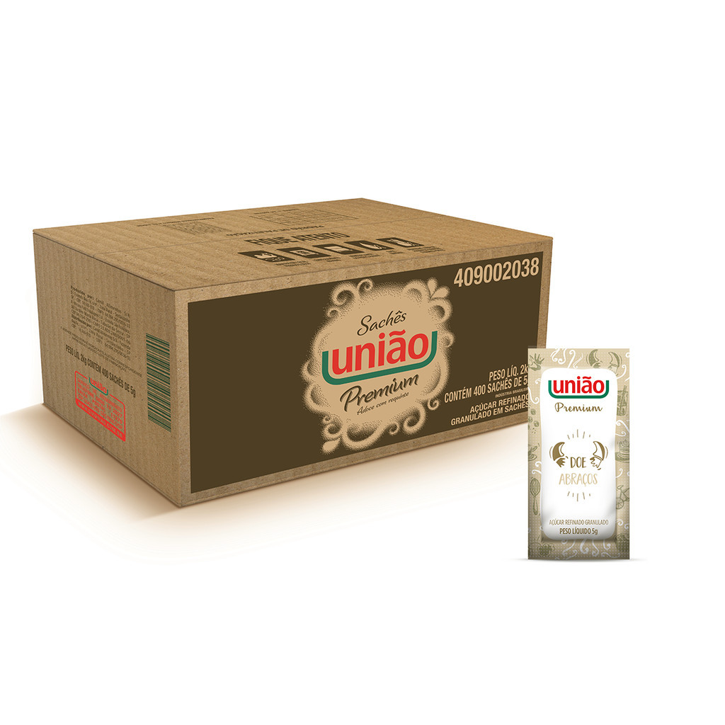 Açúcar Sachê União – 400un