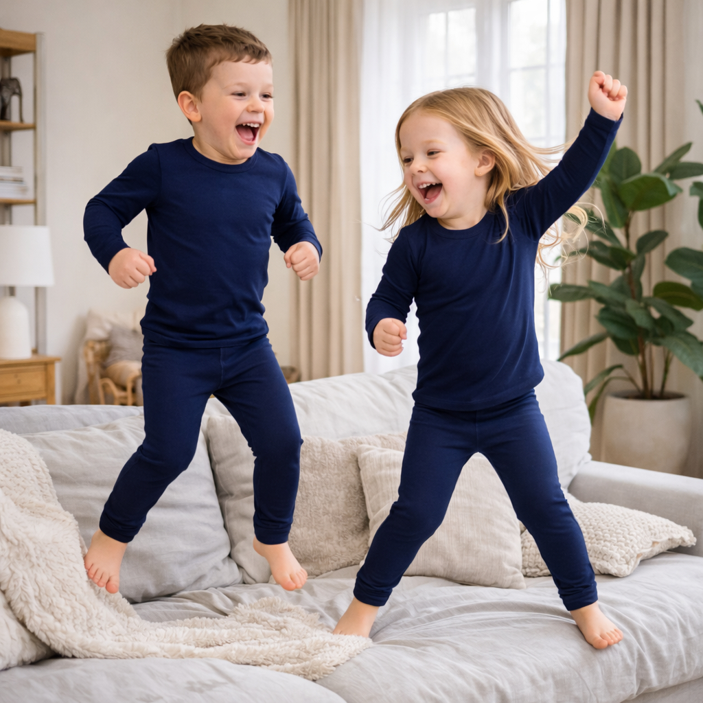 Conjunto Térmico Infantil Blusa E Calça Peluciad