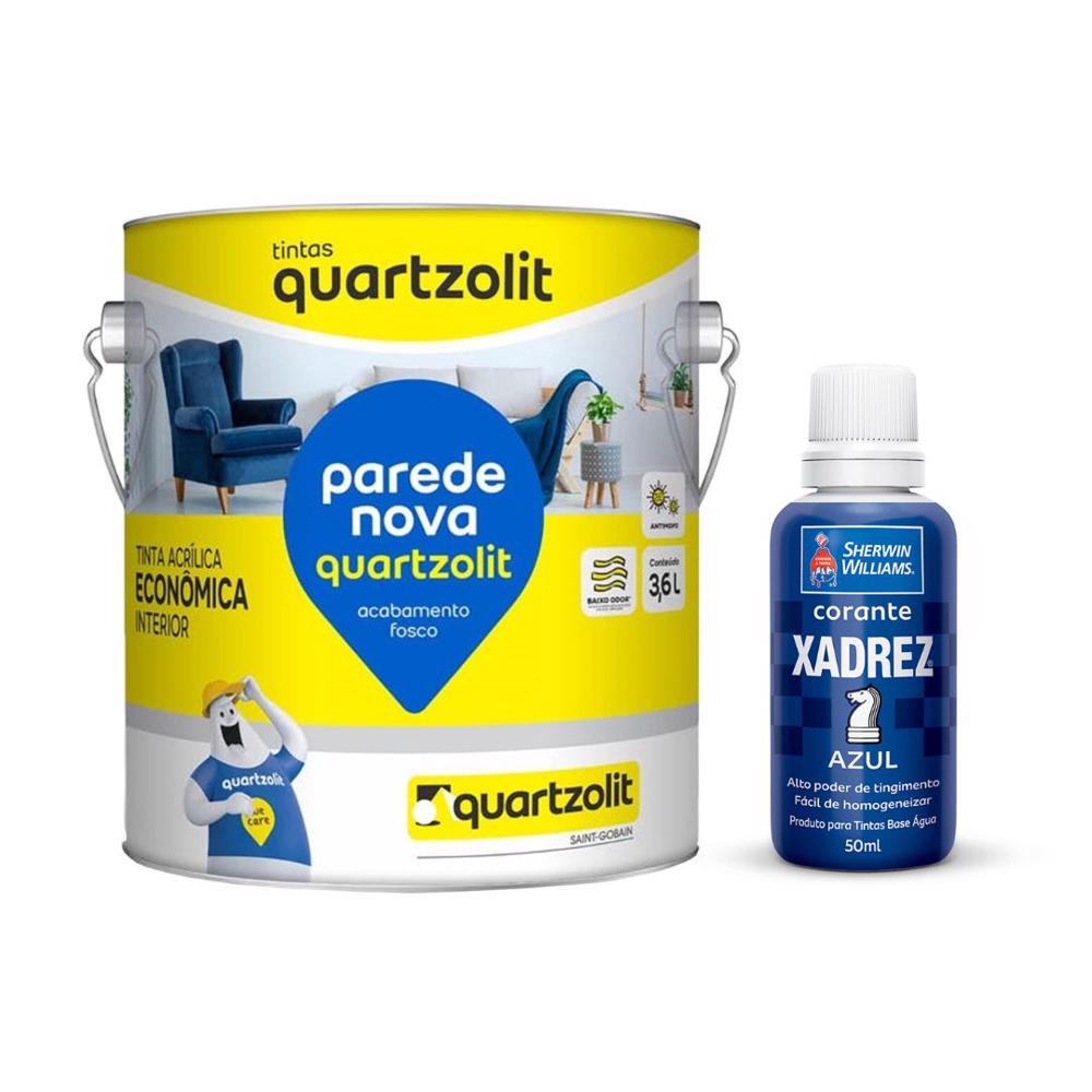 KIT TINTA ACRILICO ECO BRANCO NEVE GL 3,6L + XADRE