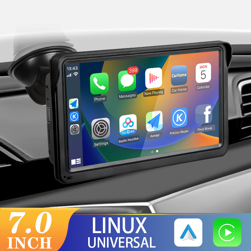 Hippcron CarPlay Android Auto Rádio Do Carro Auto