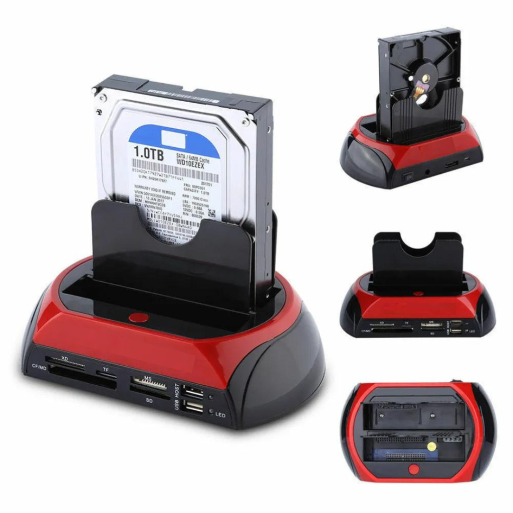 Hd All In 1 Hdd Docking Usb 2,0 / 3.0 Sata Backup 