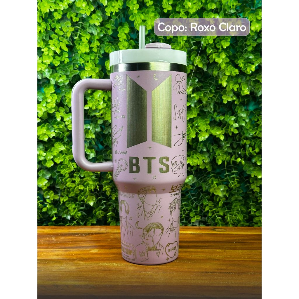 Copo Térmico 1,2L Edição BTS
