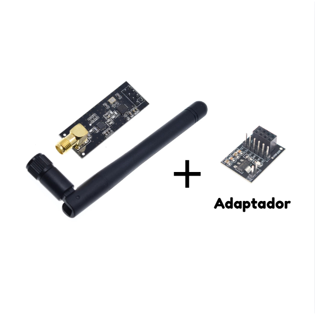 NRF 24 01  PA + INA – Módulo NRF / Adaptado