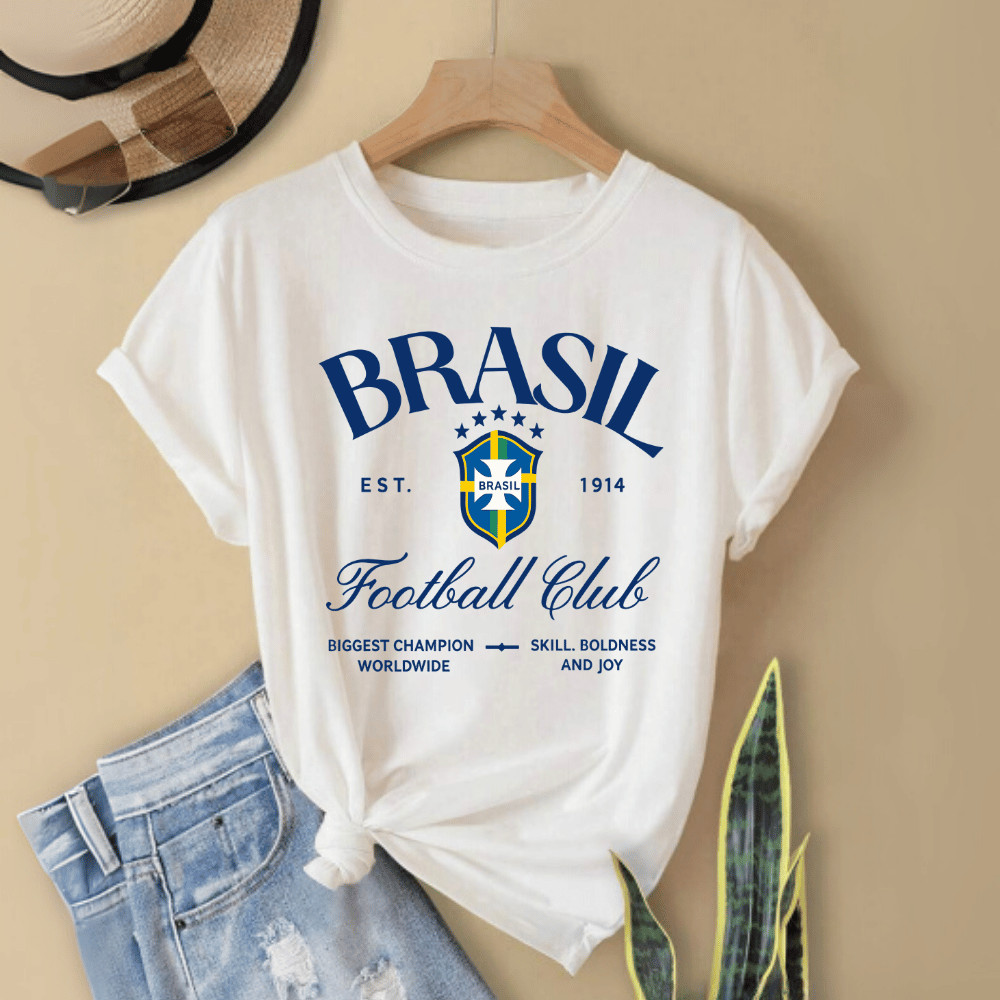 Camiseta Feminina Básica 100% Algodão Confortáv