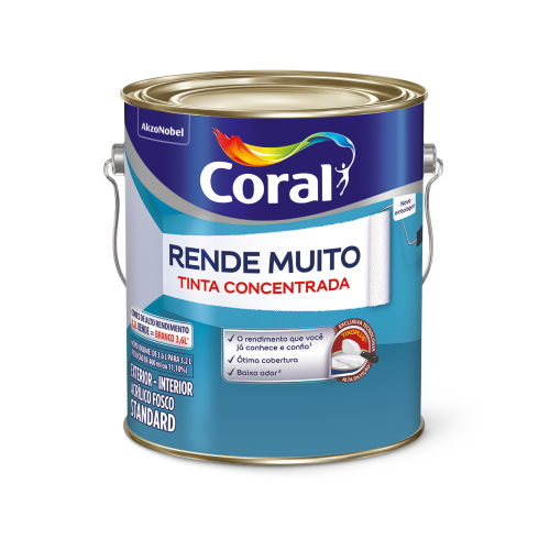 Tinta Coral Rende Muito Acrilica Interna/Exter 3,2