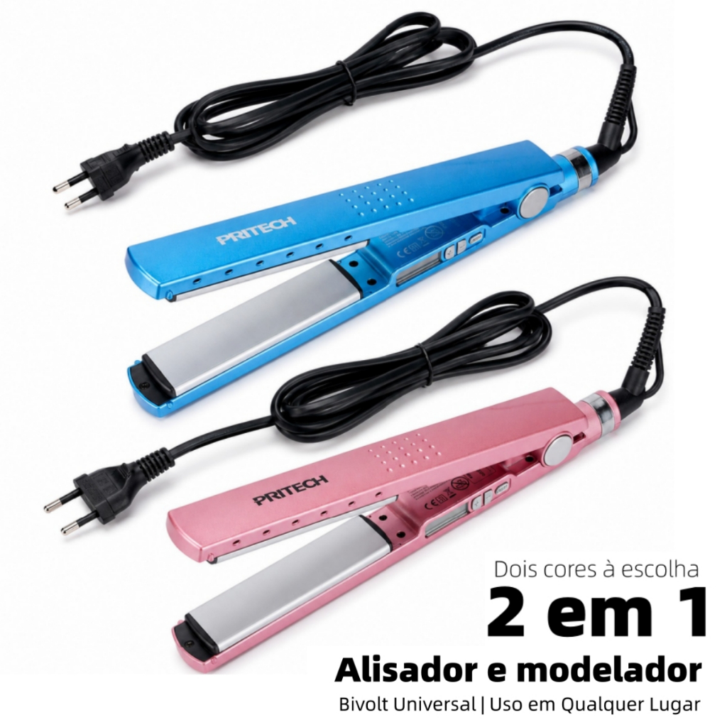 Chapinha Prancha de Cabelo Alisadora Nano Titanium