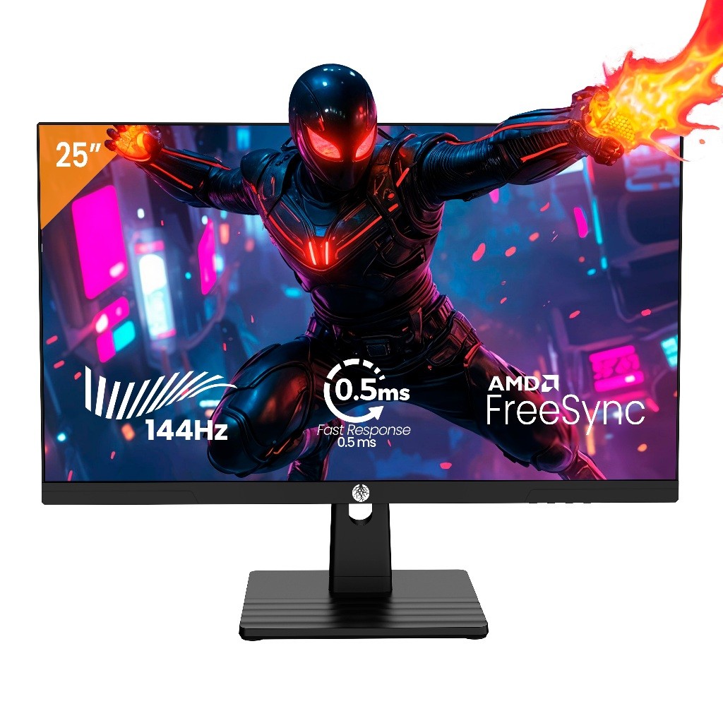 Monitor Gamer Haiz 24.5 Ips 0.5 ms Fhd 144hz Hdmi 