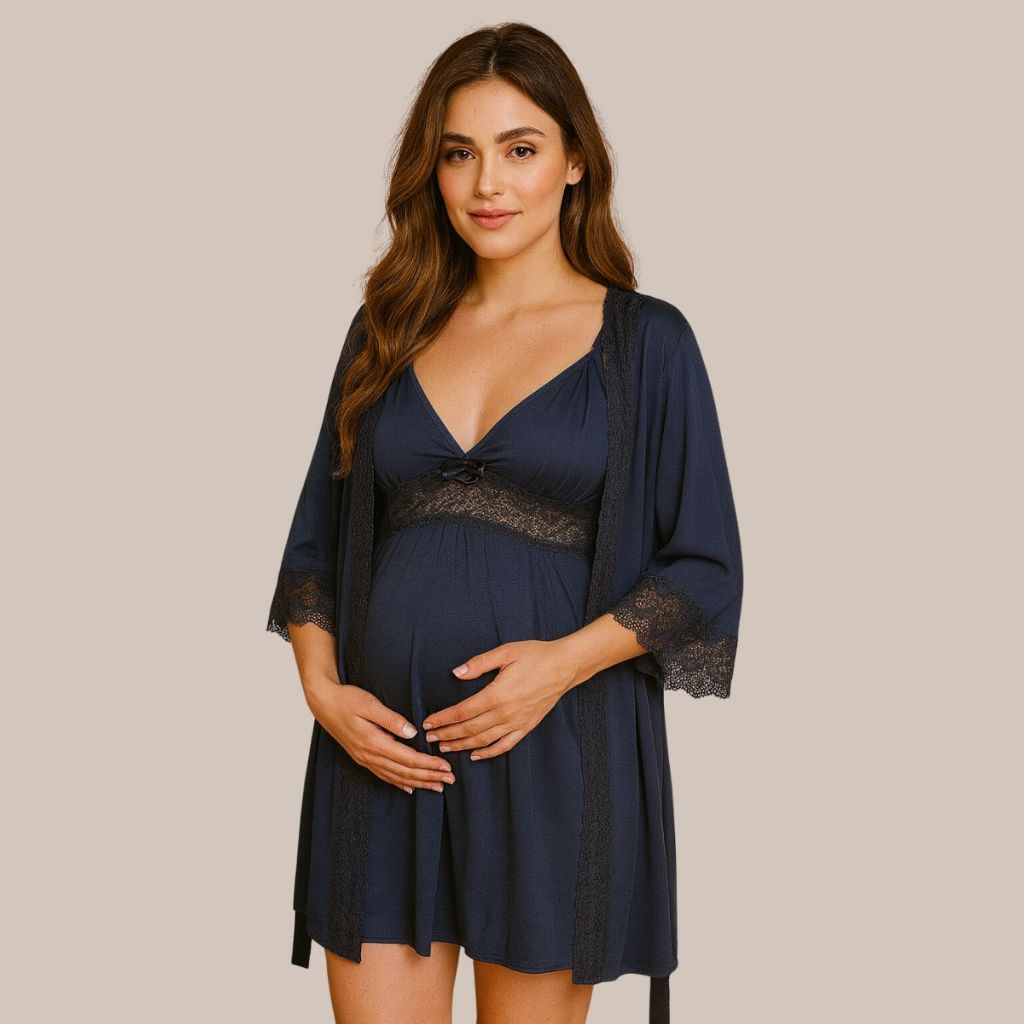 KIT Camisola Amamentação Maternidade e Pós Part