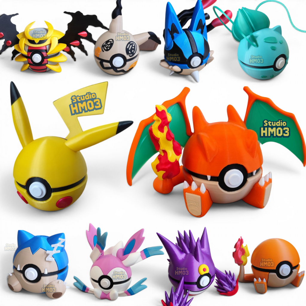 Pokebola Pokémon  Pokeball Colecionável Geek Dec