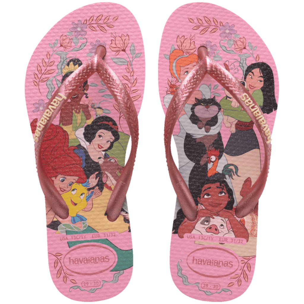 Chinelo Havaianas Kids Oficial Personagens Slim Pr