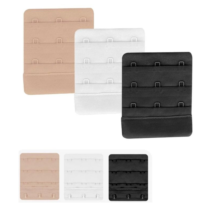 Kit 05 extensor para aumentar o sutiã prolongador