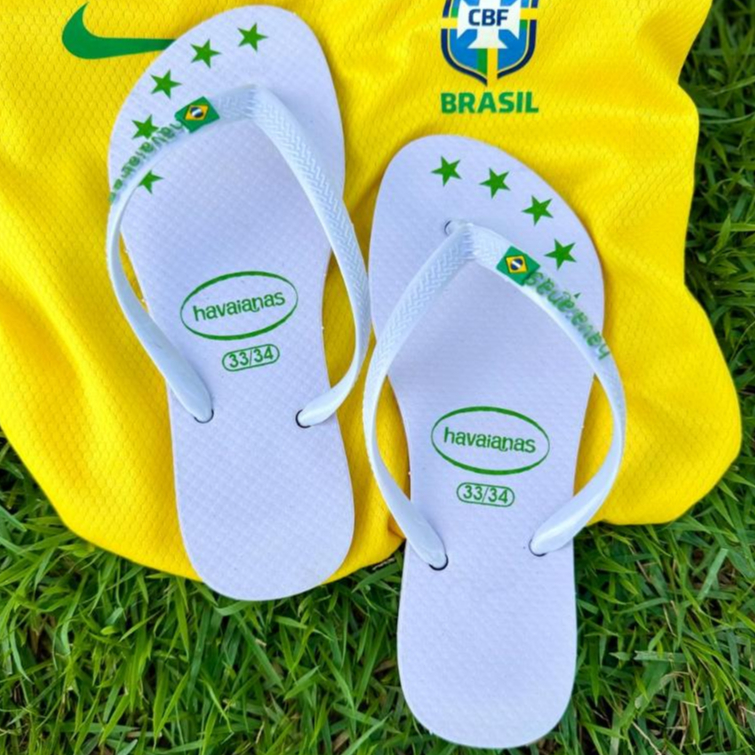 Chinelo De Dedo Feminino Brasil Varias Cores Bande