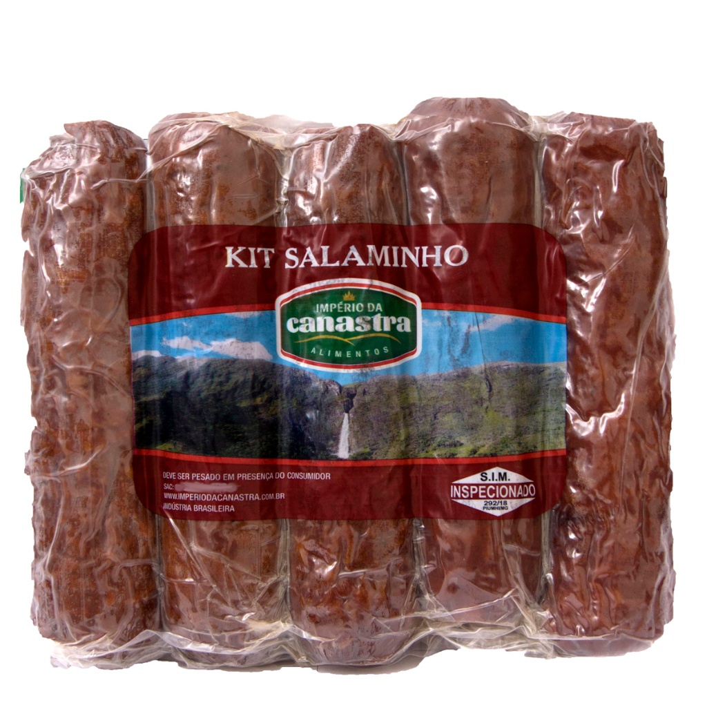 Kit Salame Tipo Italiano Salaminho Artesanal Da Ca