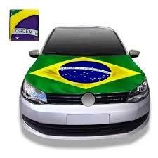 Bandeira Brasil Capo Carro/Motocicleta Banner Elas