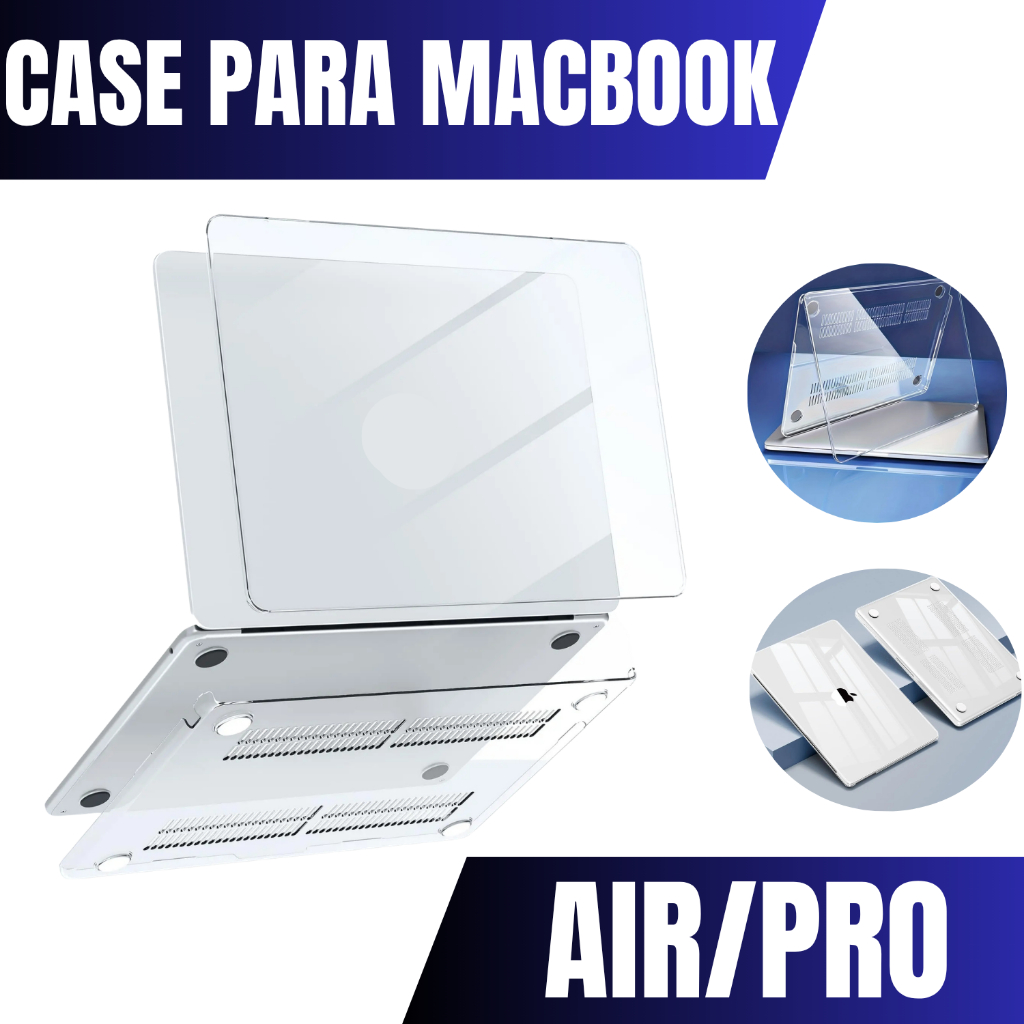 Capa Capinha Protetora Para Macbook Case Transpare
