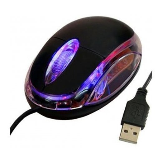 Mouse óptico com fio para PC Celular 1000 dpi Alt