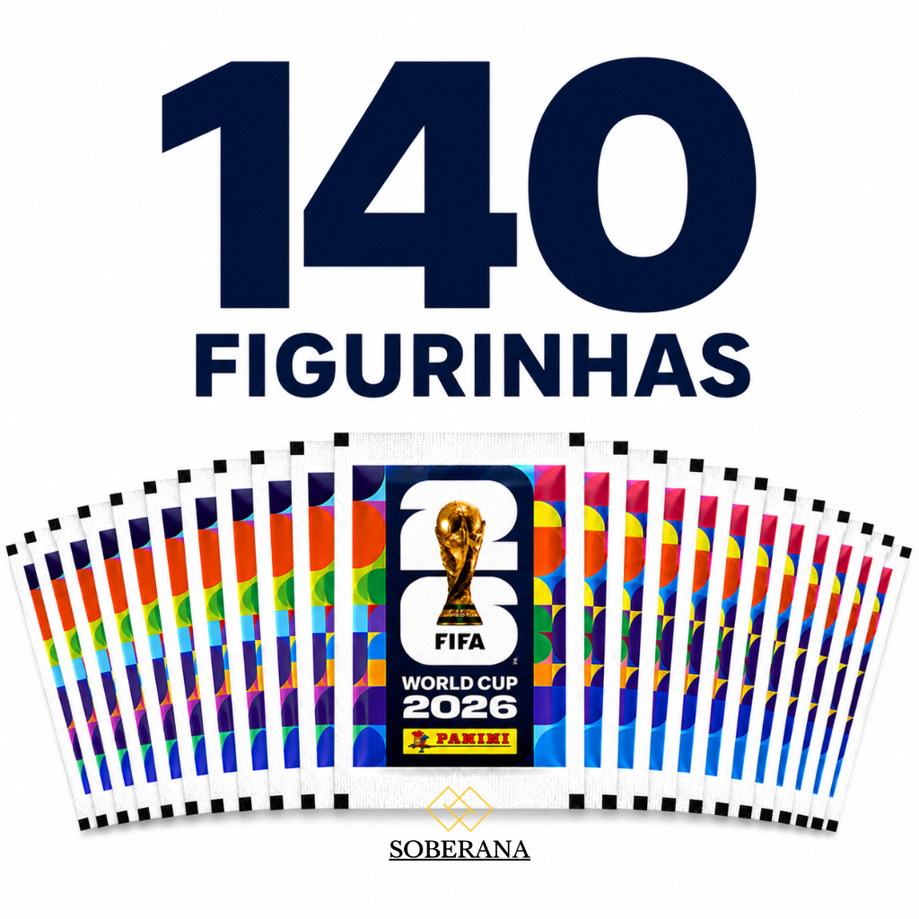 Kit 5/10/20 Envelopes com 7 Figurinhas Copa Do Mun