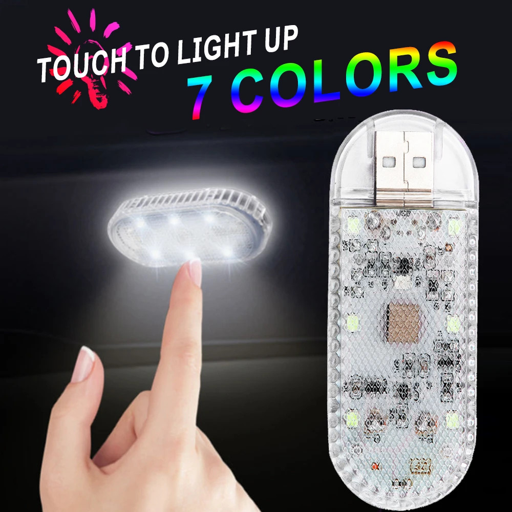 Luz De Toque LED De Alto Brilho Carregamento USB I