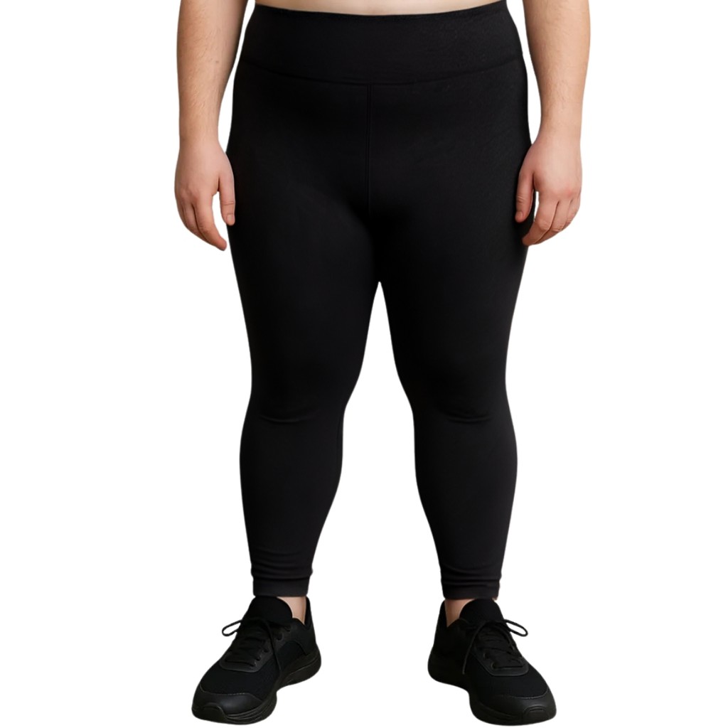 Calça Legging Masculina Moda Plus Size Peluciada 