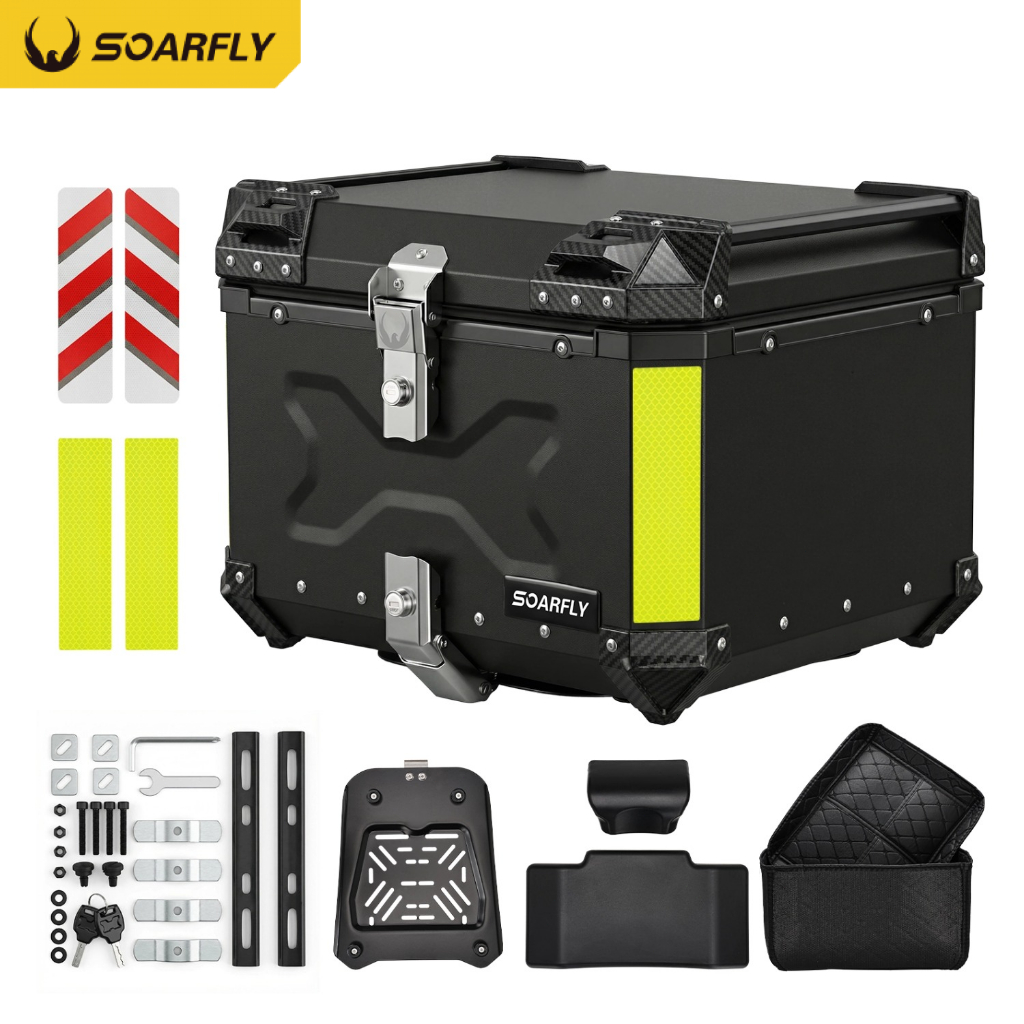 Soarfly Baú Para Moto Baú De Alumínio Para Moto