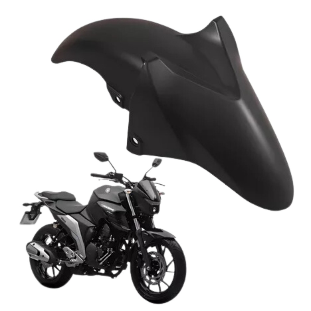 PARALAMA DIANTEIRO FAZER 250 2018 EM DIANTE PRETO 