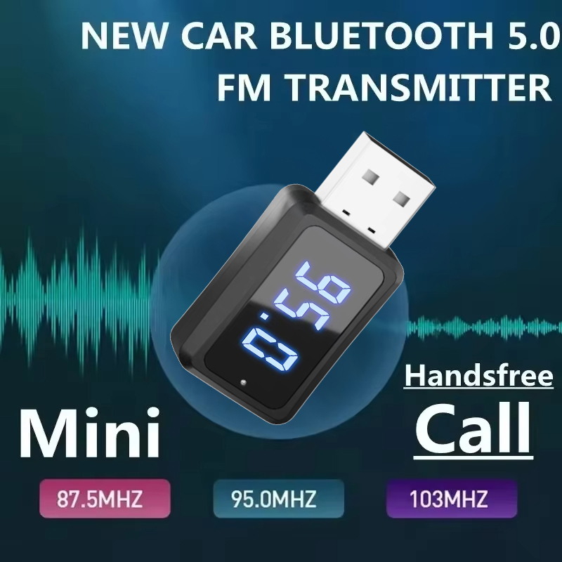 Transmissor Fm Carro Bluetooth 5.3 Receptor Chamad