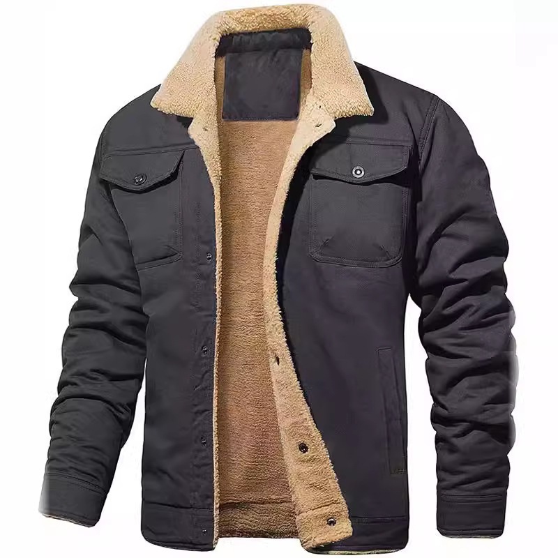 Jaqueta De Masculina De Toque Macio E Quente Ideal