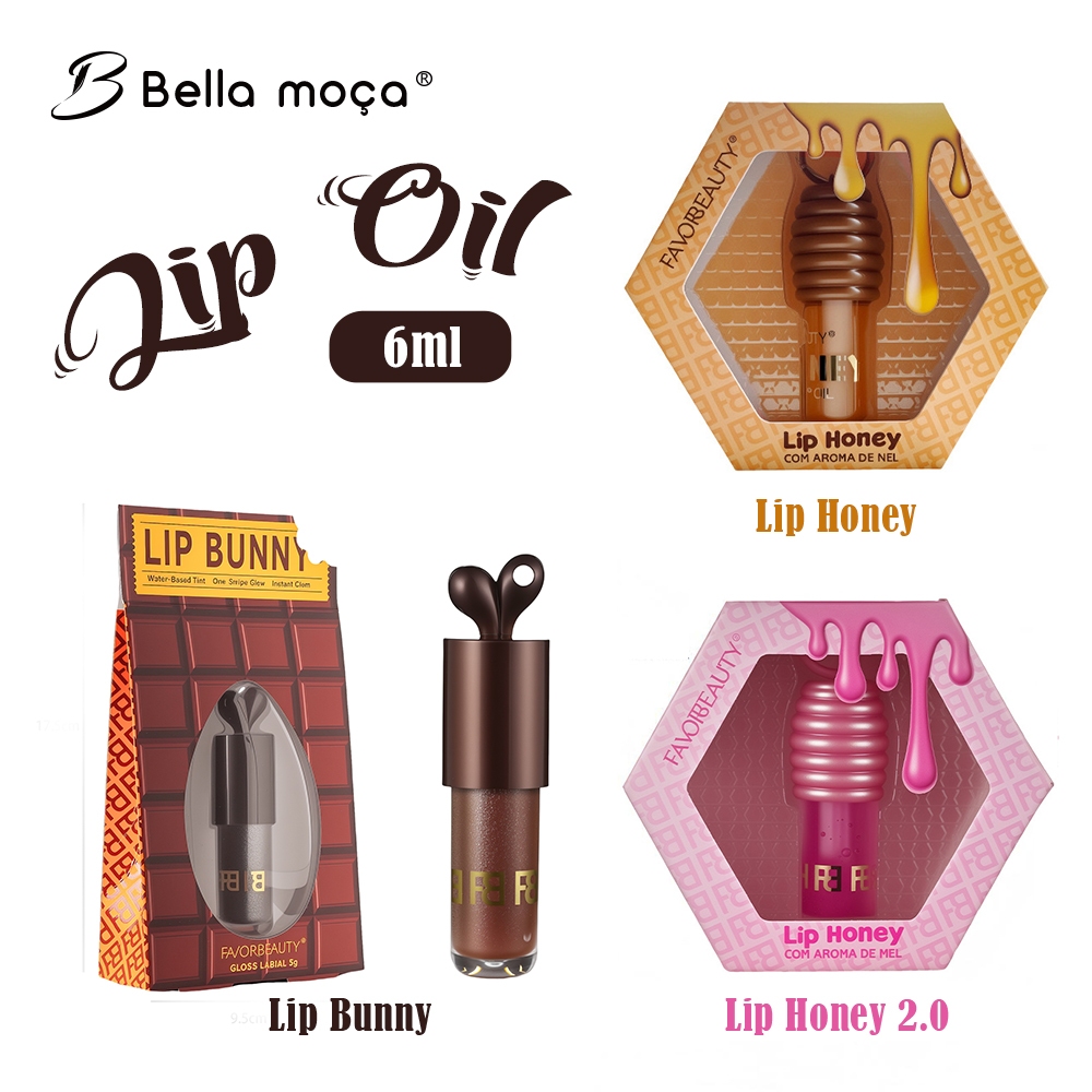 Mel Lip Gloss Hidratante Oil Suavizante Batom Más