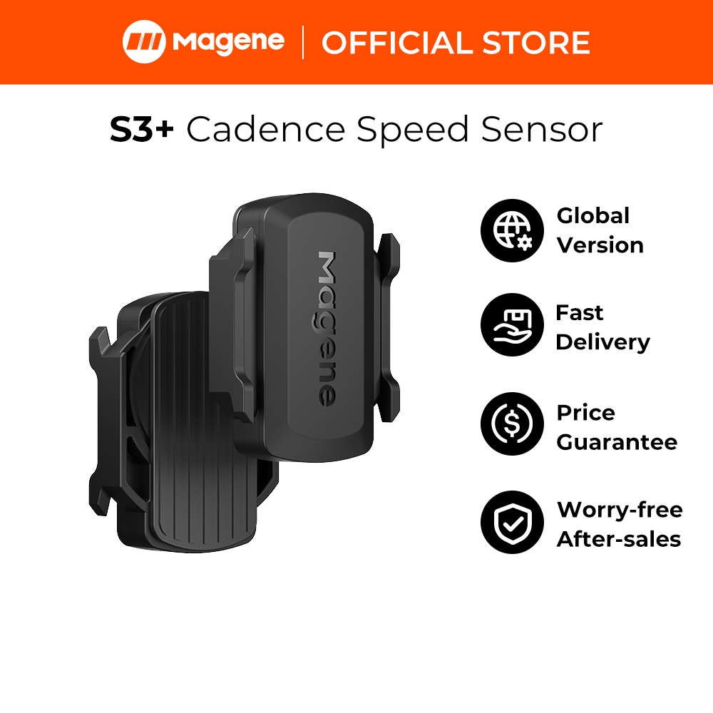 Sensor De Cadência De Velocidade Magene S3 + Form