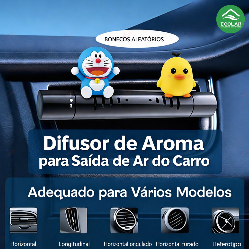 Clipe de Aroma para Saída de Ar do Carro | Aromat