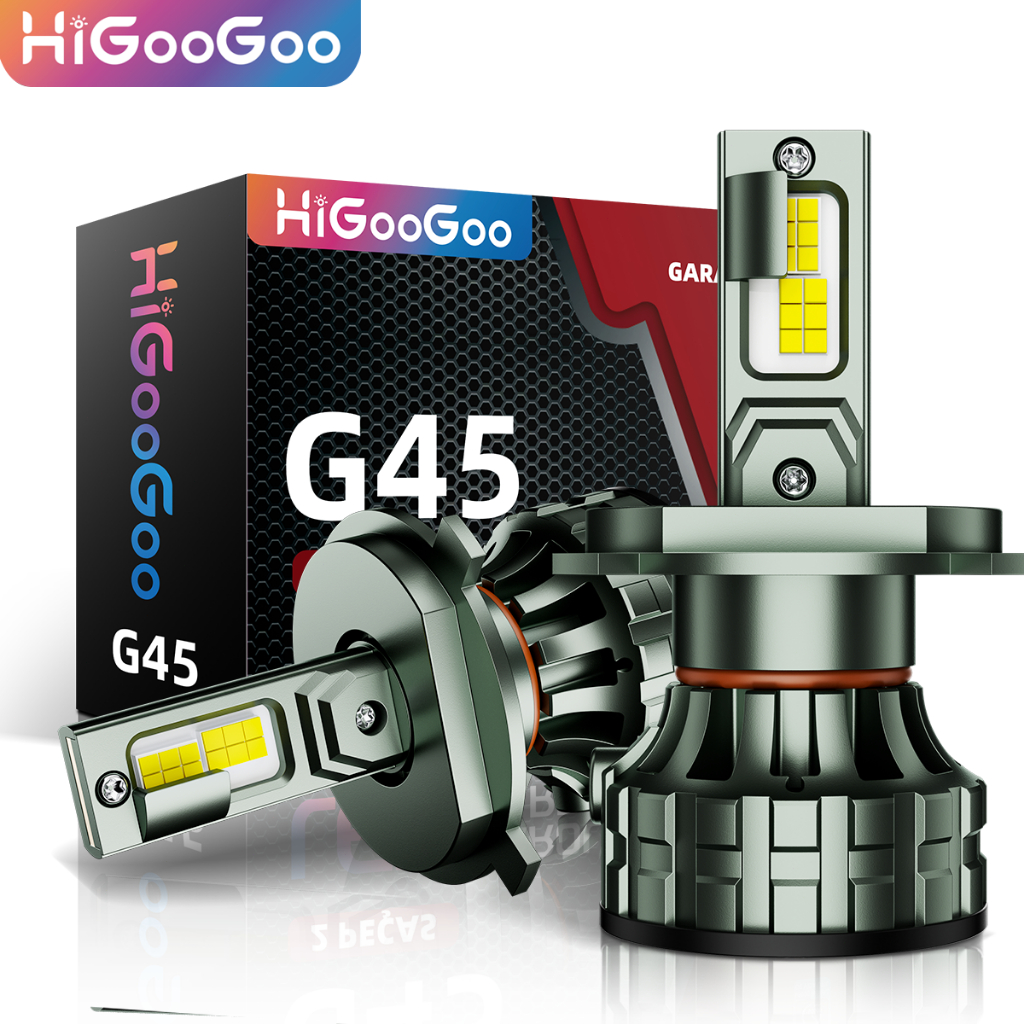 HiGooGoo G45 Par 22000LM H4 Carro Led Lâmpadas Br