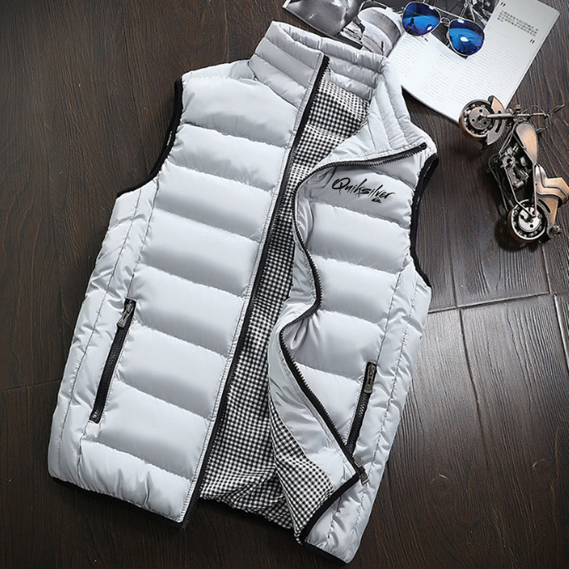 Colete Masculino Com Gola Solta , De Inverno