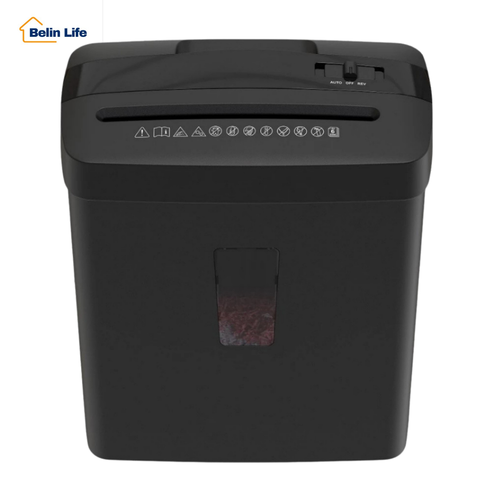 Fragmentadora de Papel e CD 8 Folhas 13L 110V/220V