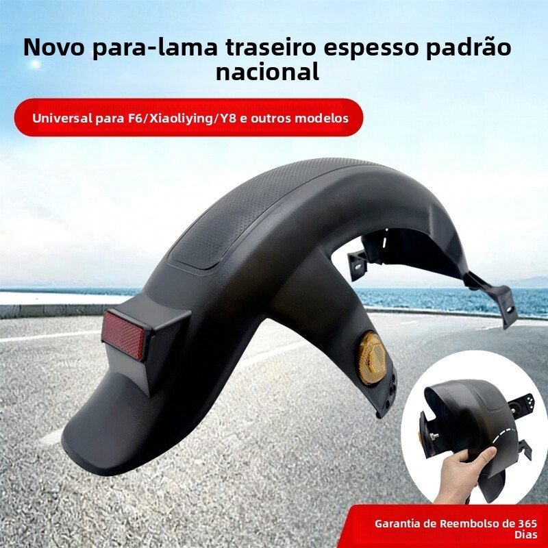 Para-lama traseiro padrão nacional para scooter e