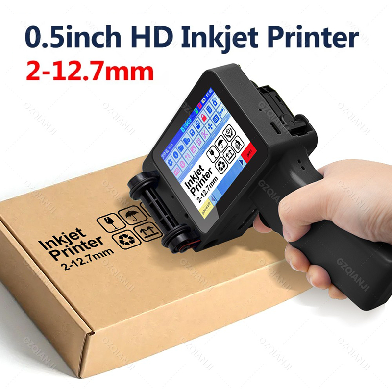 Impressora Portátil de Mão 12.7mm Inkjet para Te
