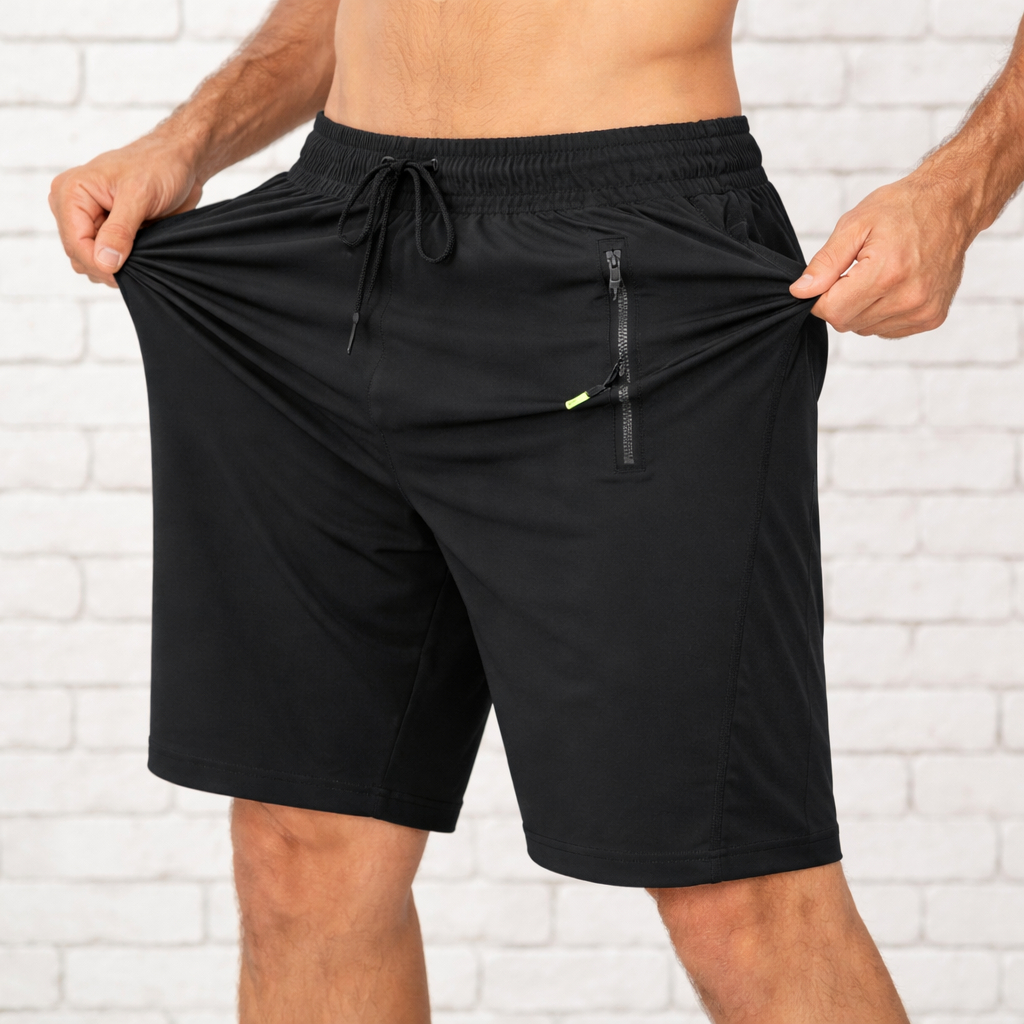 Short Masculino Tectel Bermuda 2 Bolsos Zíper Sec
