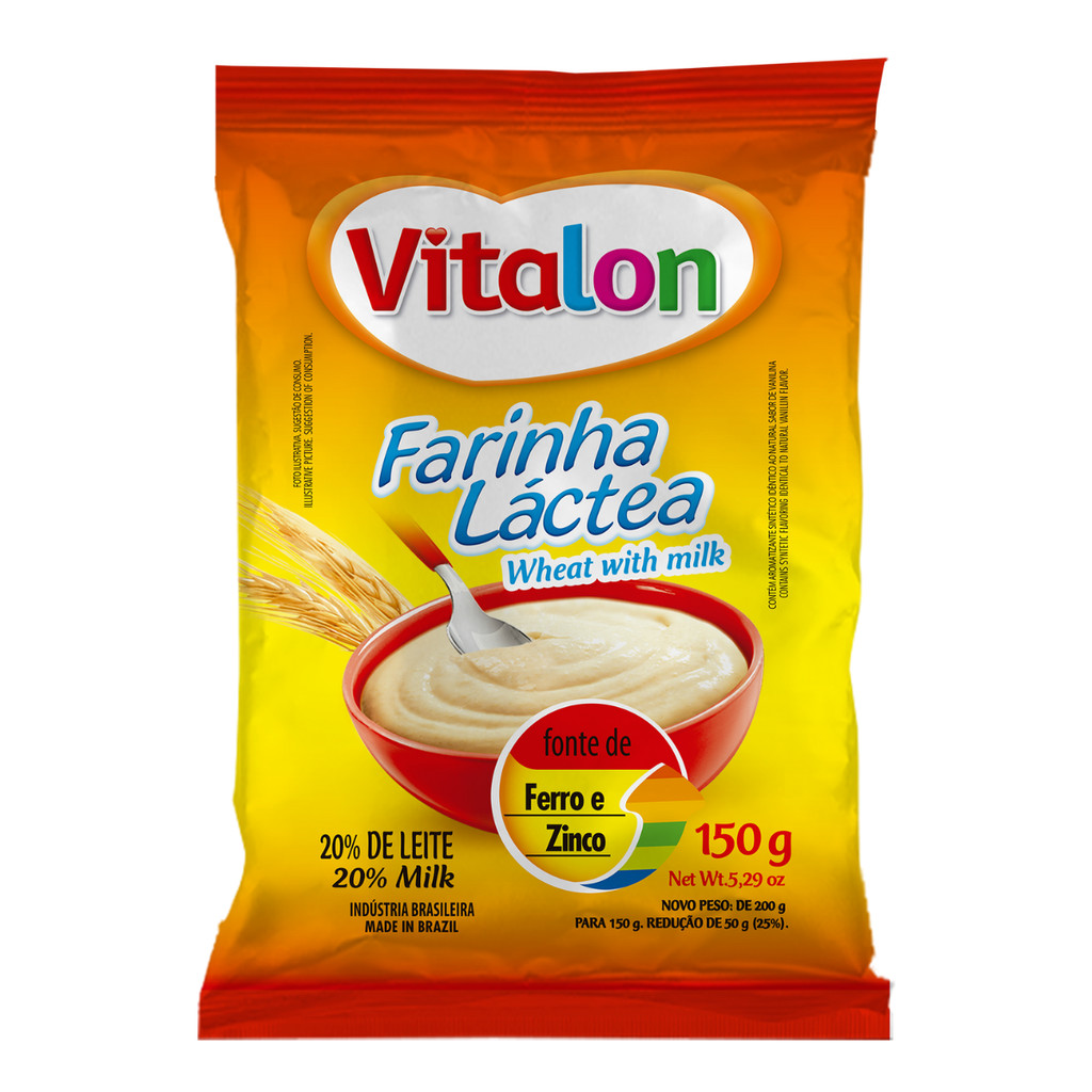 Farinha Láctea Vitalon – 150g – Fonte